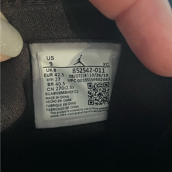 NEW w/ box. Nike Air Jordan Satin Gray - Picture 6 of 10